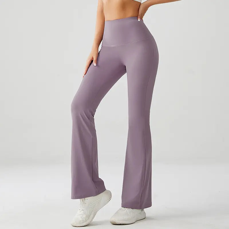 Dreamy Lavender Flare Yoga Pants