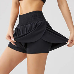 Swan Black Swift Skorts