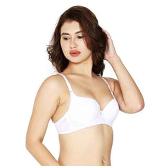 women Self Design Wired Lightly Padded Pushup Bra