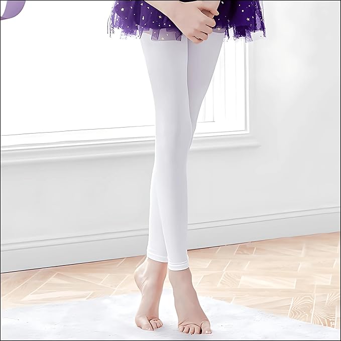 Brachy Kids Winter WarmThermal Tights Leggings Footed Stockings