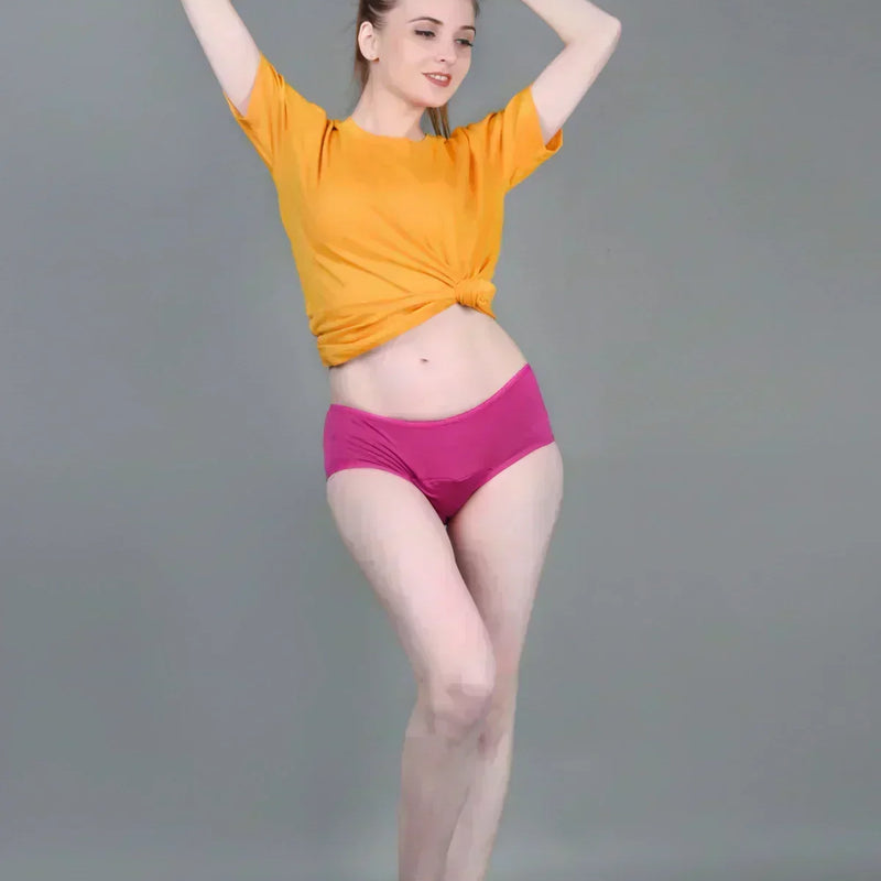 Bamboo Fabric Leak Proof Period Panty 3 Layers Not for heavy Flow | Pack of 1