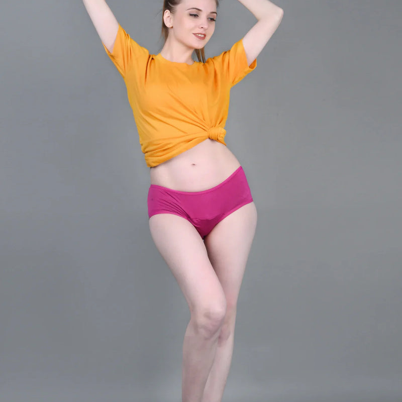Bamboo Fabric Leak Proof Period Panty 3 Layers Not for heavy Flow | Pack of 1