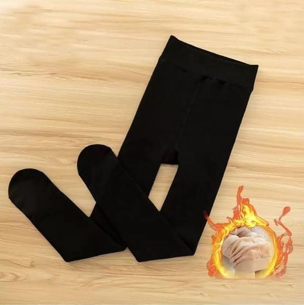 Brachy Girls Kids Winter Warm Ultra Soft Fur Stretchable Thermal Tights Leggings Footed Stockings.