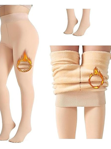 Brachy Girls Kids Winter Warm Ultra Soft Fur Stretchable Thermal Tights Leggings Footed Stockings.