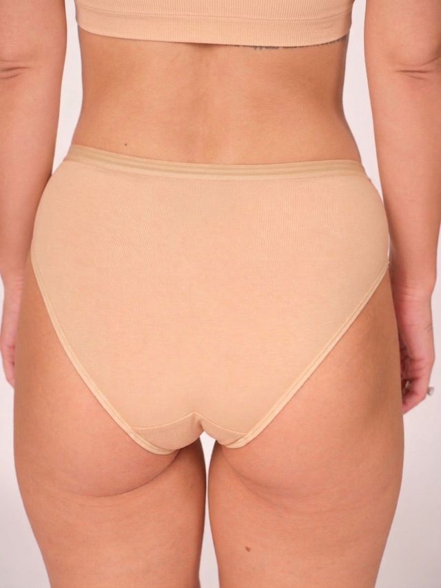 Munns & Mars Womens Cotton Mid Waist Hipster Panty