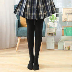 Brachy Girls Kids Winter Warm Ultra Soft Fur Stretchable Thermal Tights Leggings Footed Stockings.